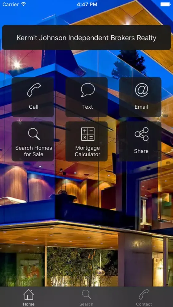 Capturas de tela do Kermit Johnson Independent Brokers Realty