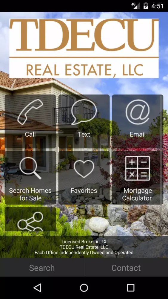 Zrzuty ekranu TDECU Real Estate