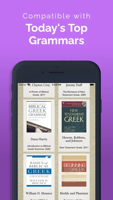ParseGreekLITE- Greek Quizzing سکرین شاٹس