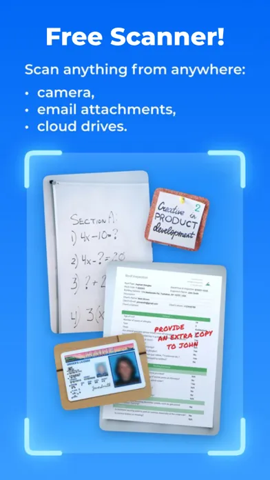 DocuMate: Scan, Sign, PDF, AI スクリーンショット