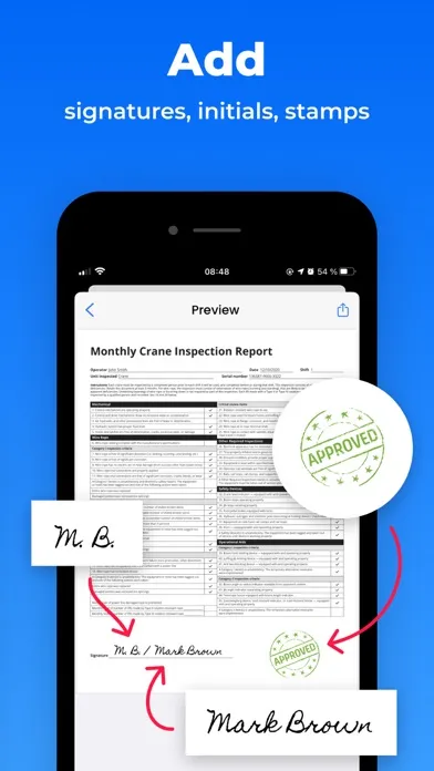 DocuMate: Scan, Sign, PDF, AI スクリーンショット
