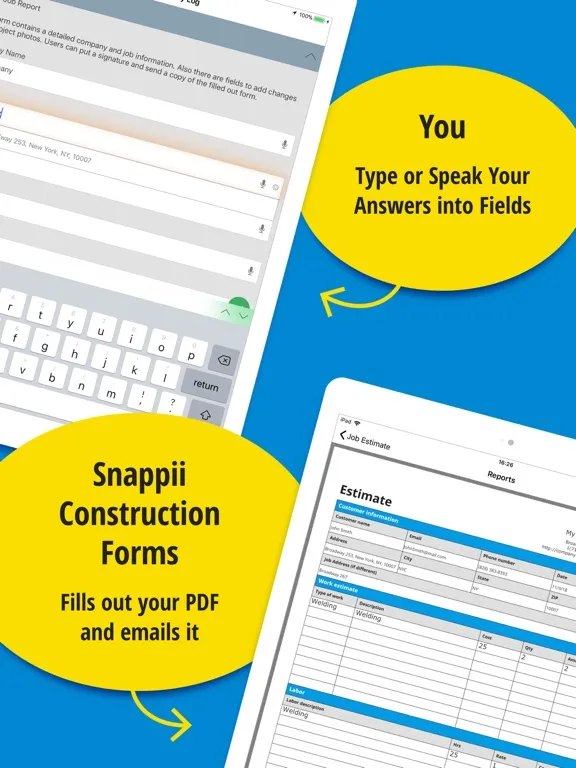 Скриншоты Construction Forms iPad 