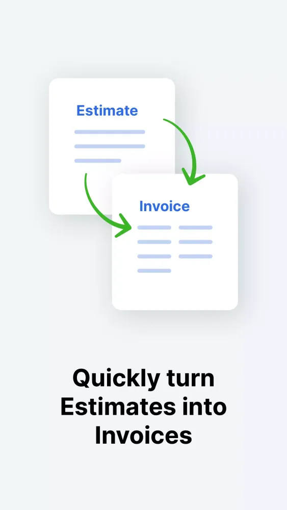 Job Estimates & Invoices Screenshots