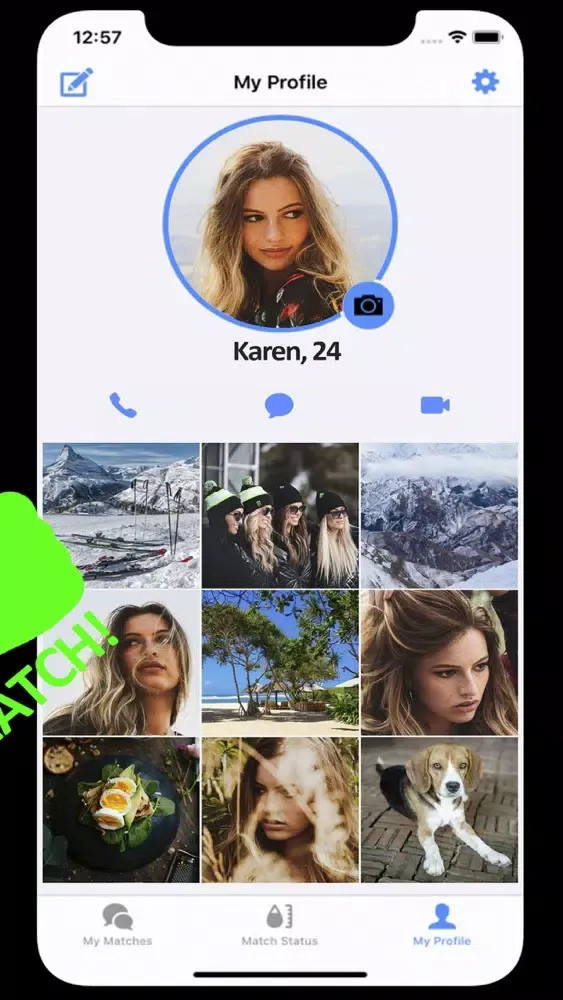ภาพหน้าจอของ Snapping