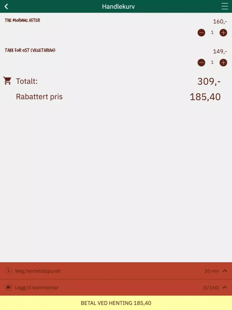 Habitat Brewpub iPad 应用截图