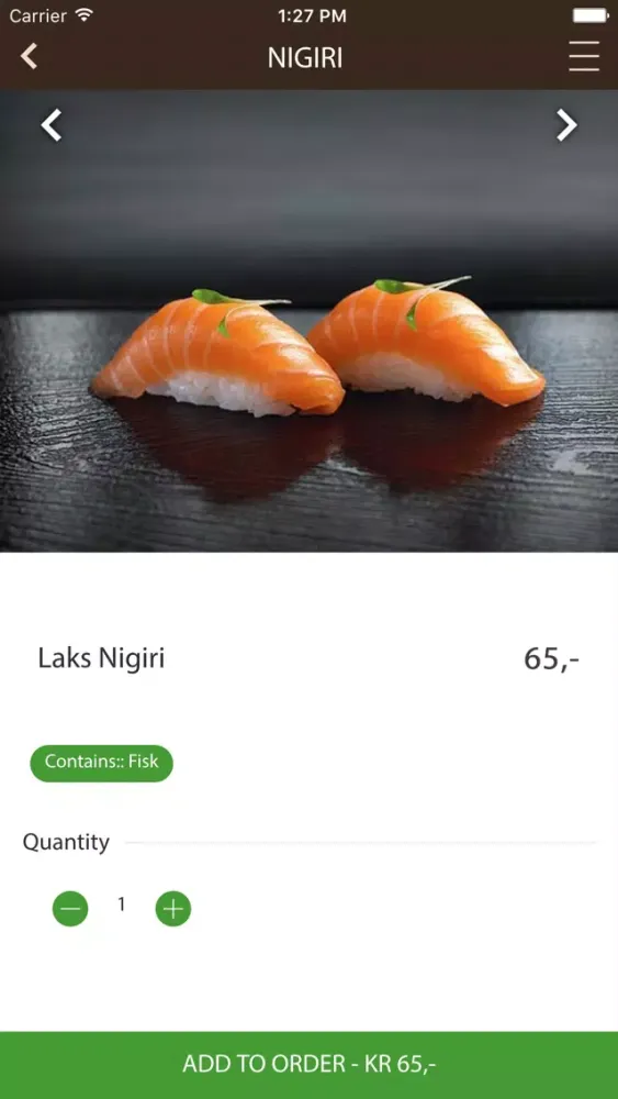 Hinoki Sushi & Grill应用截图
