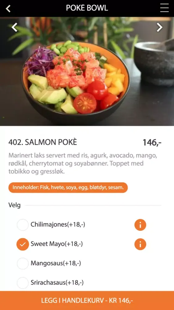 Tangkapan layar iSushi