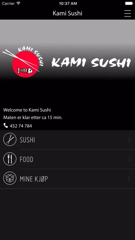 Kami Sushi應用截圖
