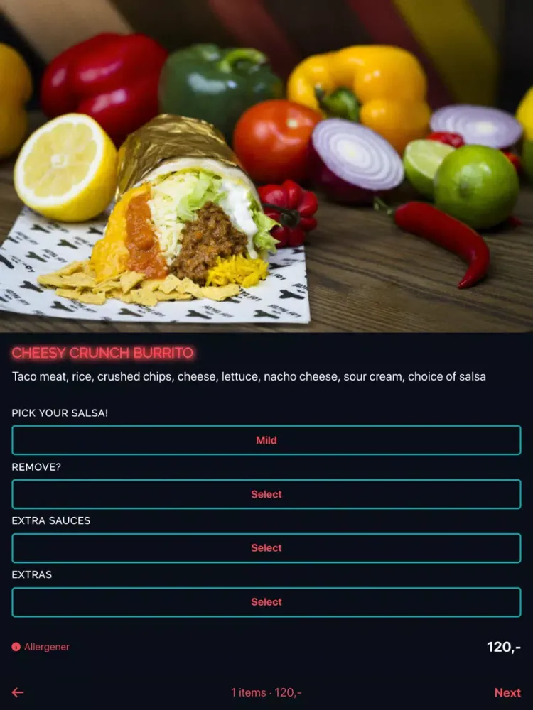 Скриншоты Los Tacos iPad 