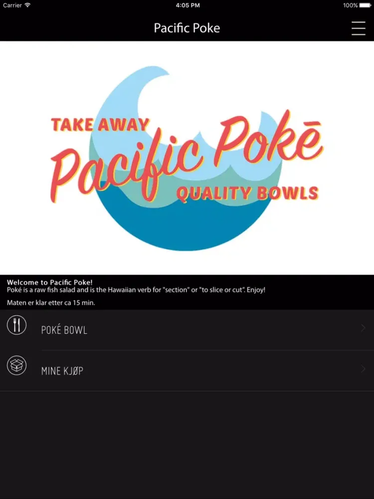Pacific Poke iPad  Screenshots