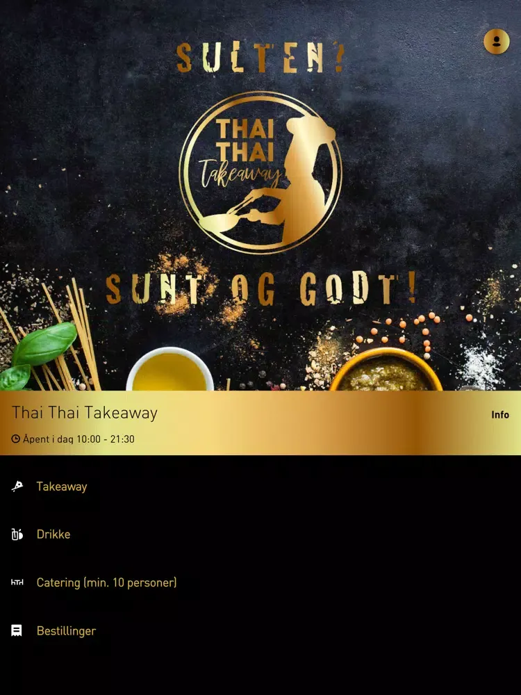 Thai Thai Takeaway iPad  স্ক্রিনশট