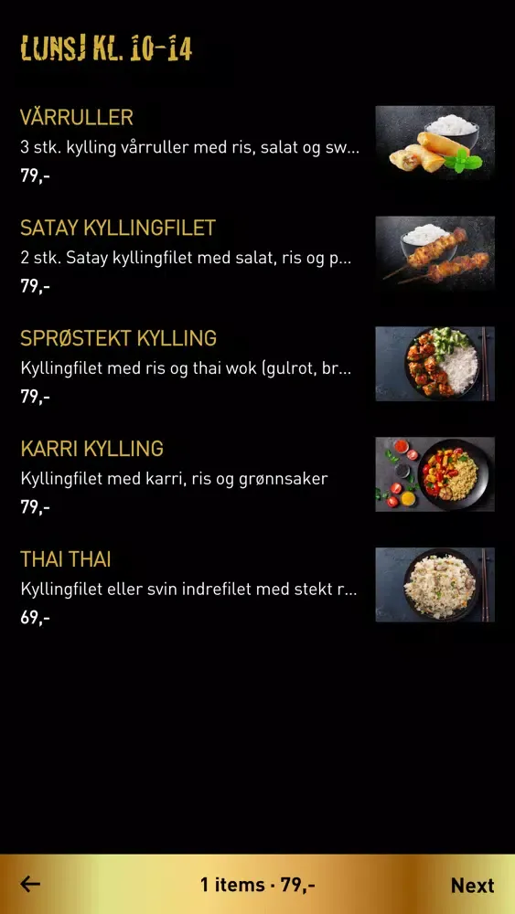 Thai Thai Takeaway স্ক্রিনশট