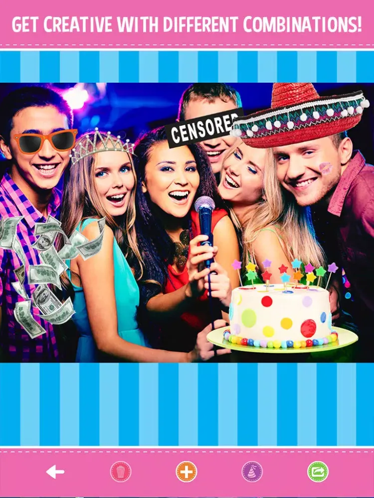 Birthday Booth iPad  Screenshots