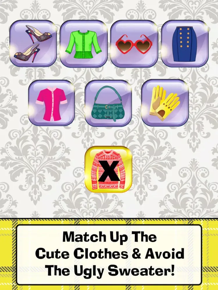 Ảnh chụp màn hình của Closet Crush - Fashion Match 3 Puzzle Game! iPad 