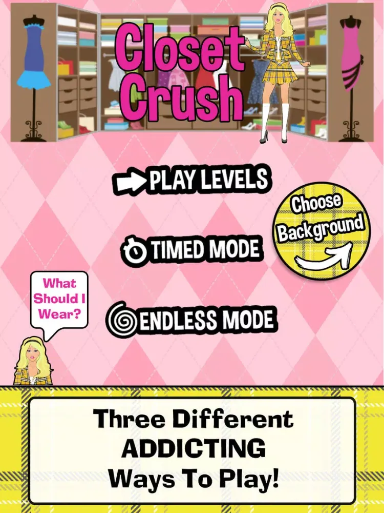 Ảnh chụp màn hình của Closet Crush - Fashion Match 3 Puzzle Game! iPad 