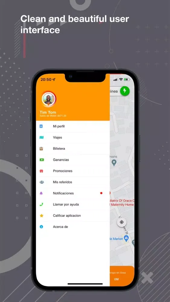 Capturas de pantalla de Snappxi Chofer