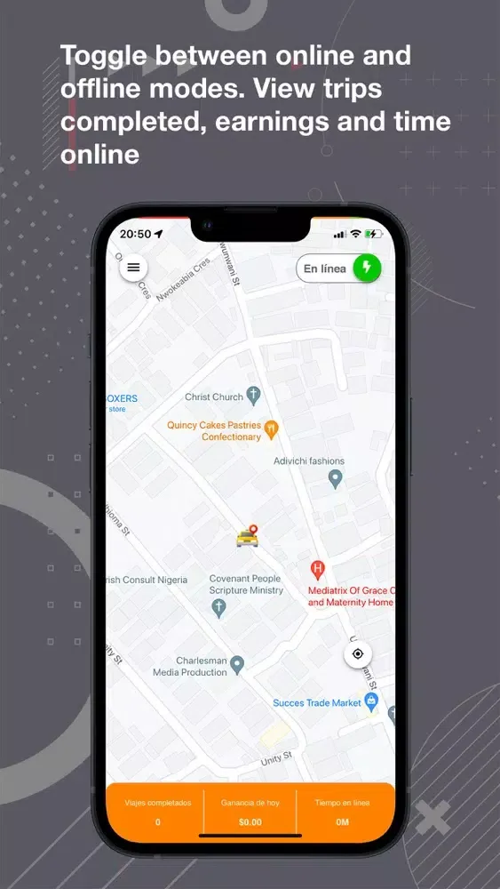 Capturas de pantalla de Snappxi Chofer