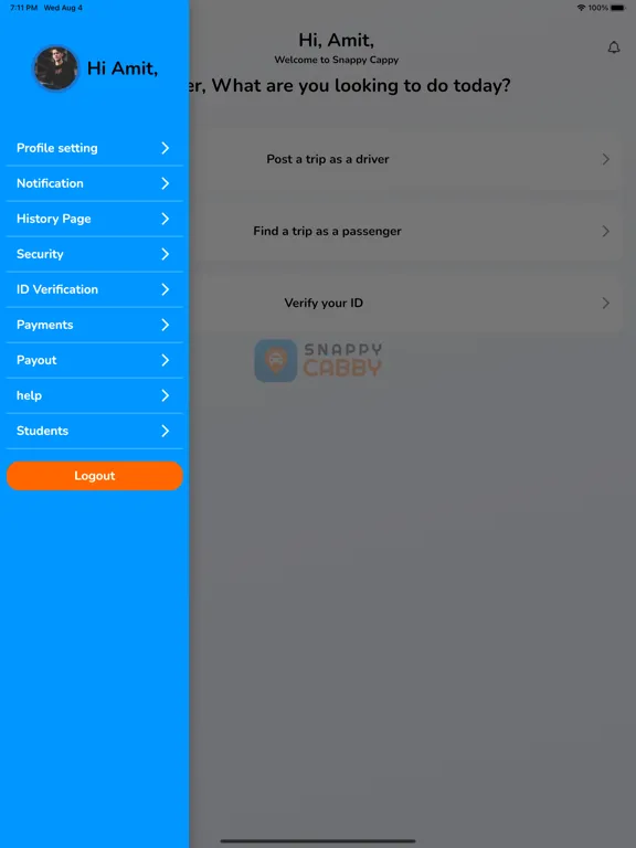 تصاویر Snappy Cabby iPad 