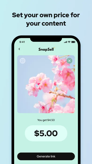 SnapSell - Sell media 스크린샷