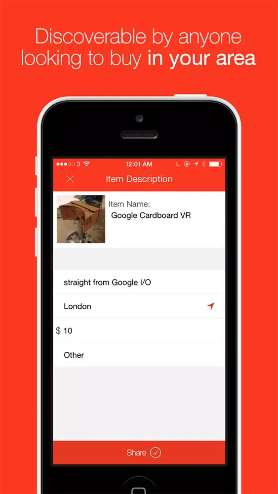 Snapsell - buy and sell in your area سکرین شاٹس