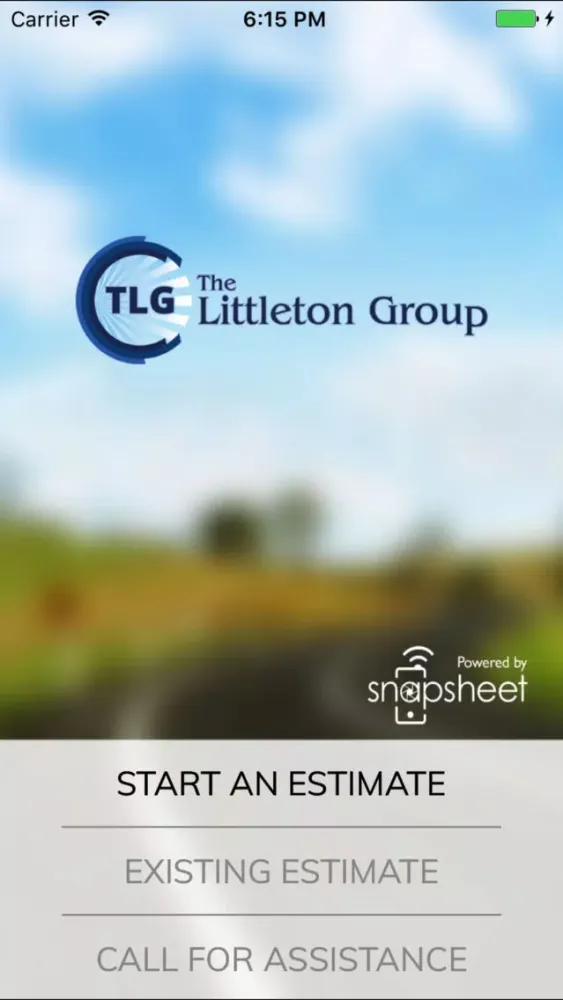 ภาพหน้าจอของ TLG Express