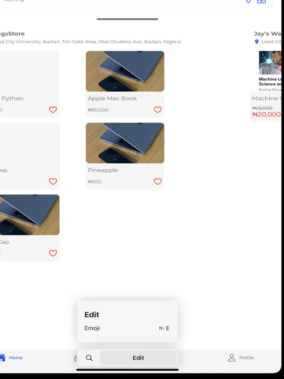 Tangkapan skrin Snapshup iPad 