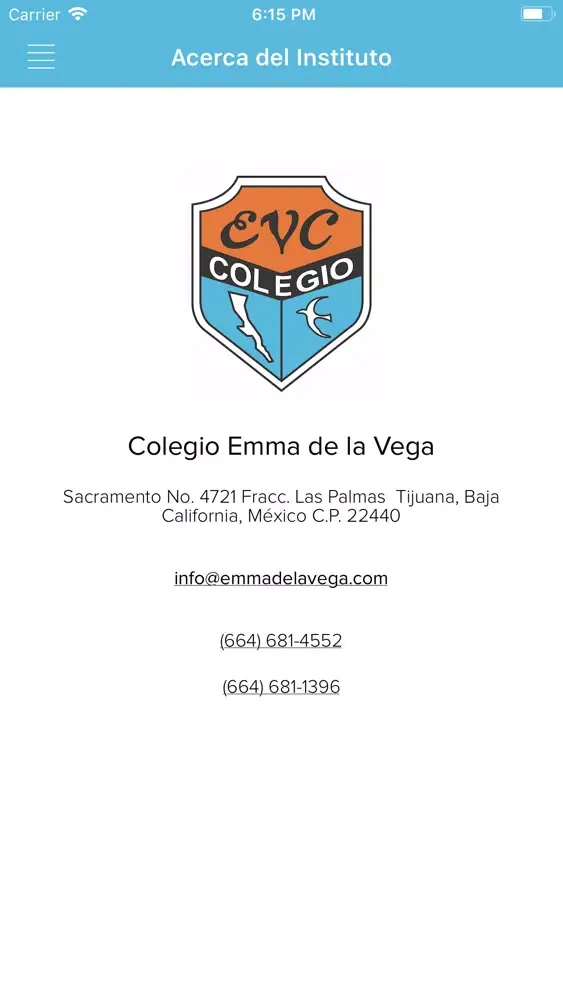 Captures d'écran de Colegio Emma de la Vega