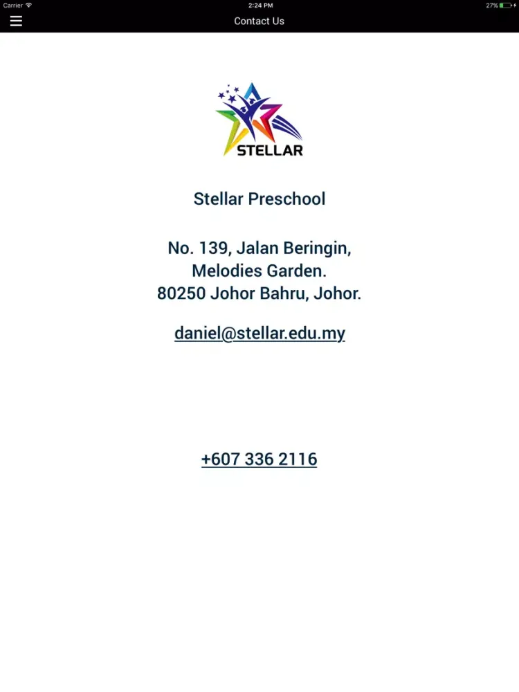 Stellar Preschool iPad  سکرین شاٹس
