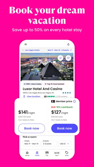 Super.com - Save, Earn, Travel Ekran Görüntüleri