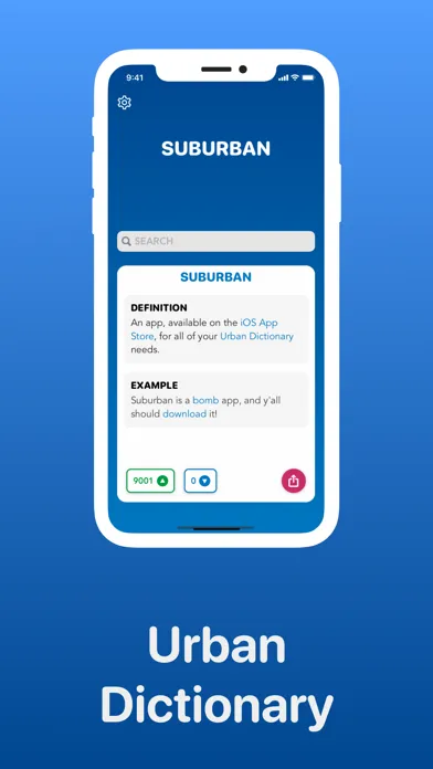 Tangkapan layar Suburban For Urban Dictionary
