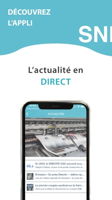 Captures d'écran de SNB Crédit Mutuel
