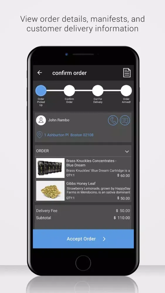 Capturas de pantalla de Stalk and Beans Driver App