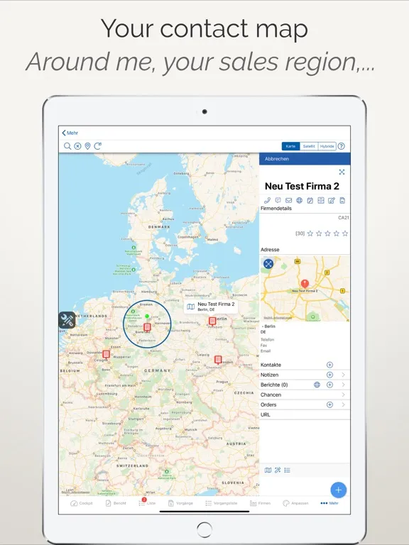 iReport Business iPad  스크린샷