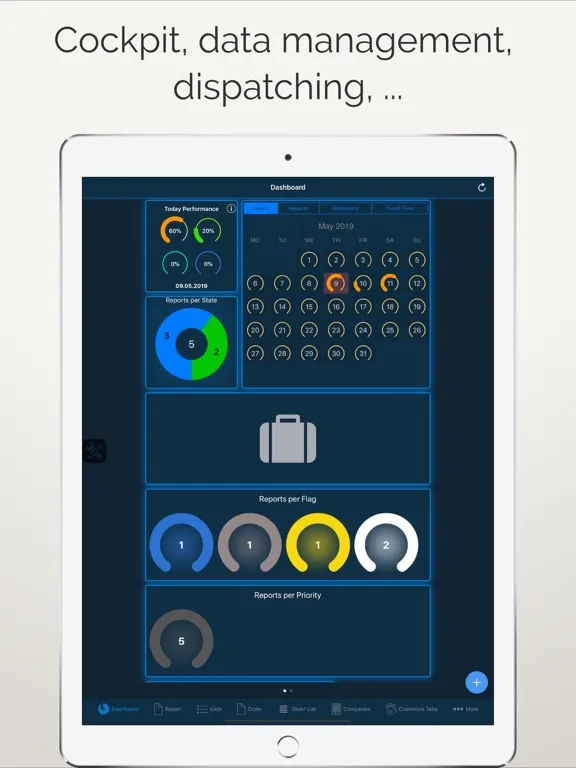 iReport Business iPad  스크린샷