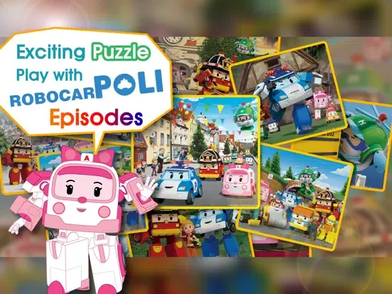 Tangkapan skrin Robocar Poli: Play World iPad 