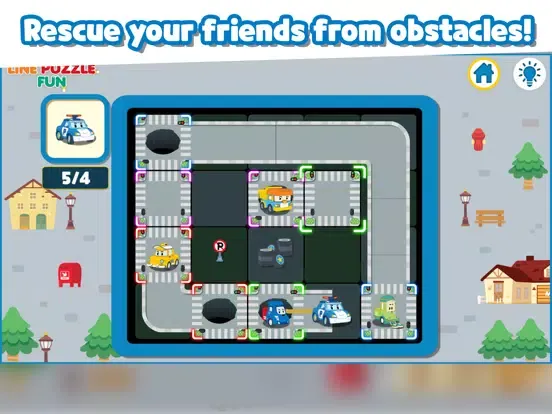 Tangkapan skrin Robocar Poli: Play World iPad 
