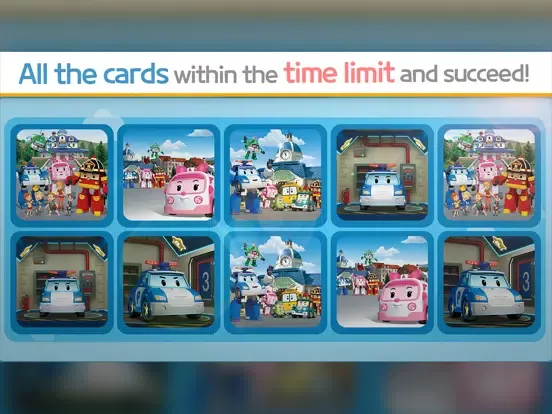 Tangkapan skrin Robocar Poli: Play World iPad 