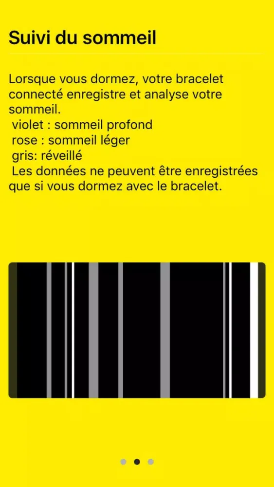 Inexive SmartBand Screenshots