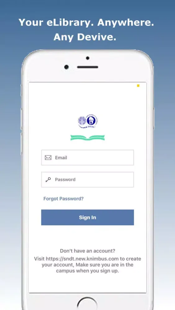 SNDT eLibrary স্ক্রিনশট