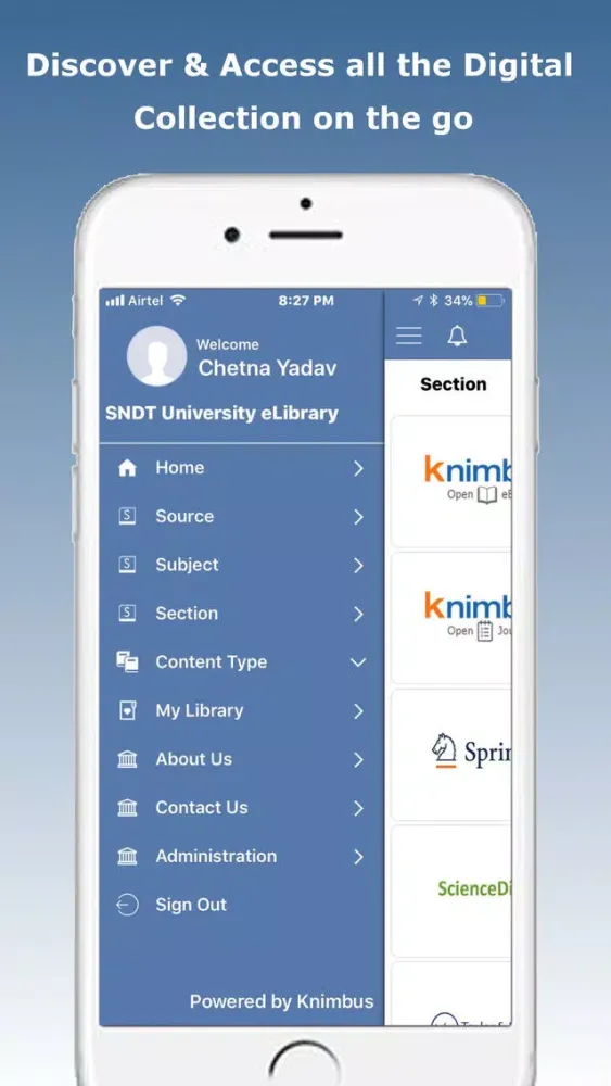 SNDT eLibrary স্ক্রিনশট