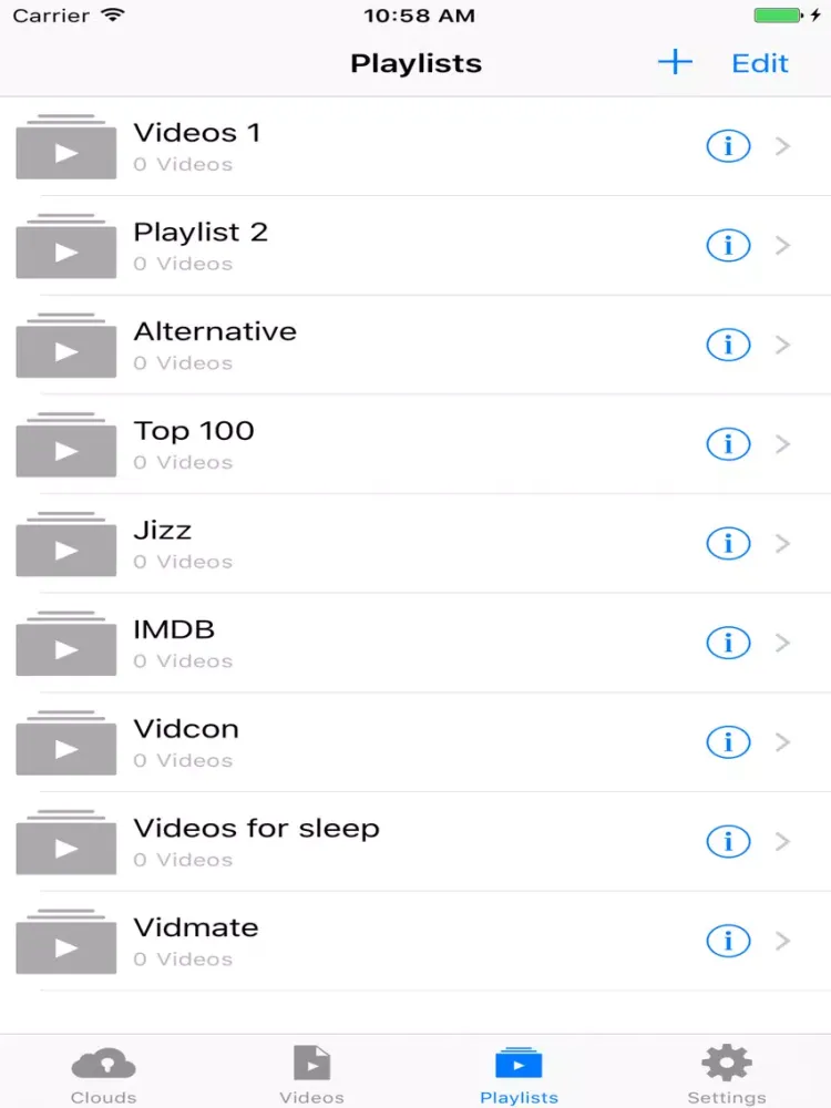 Скриншоты VidMate iPad 