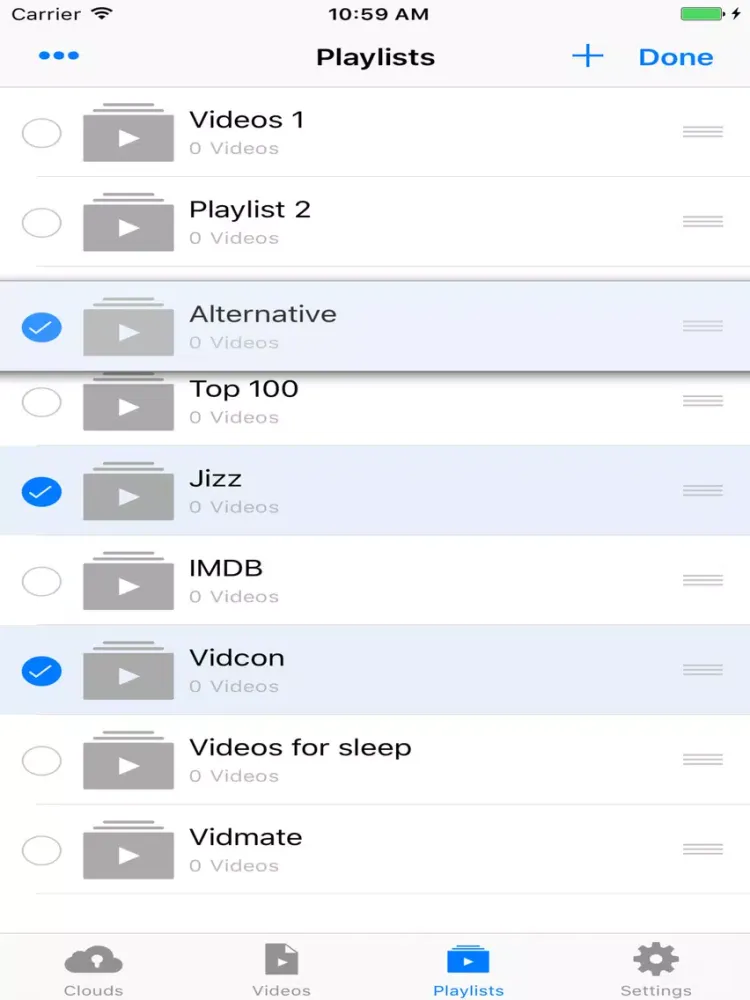 Скриншоты VidMate iPad 