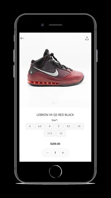 Capturas de tela do Sneaker Hub Shop