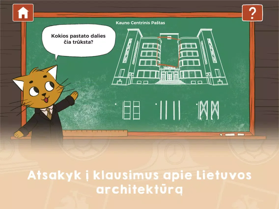 Tangkapan skrin Tarpukario simboliai iPad 