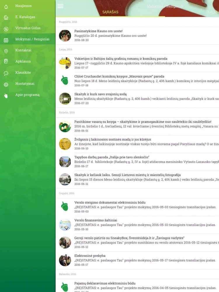 KAVB iPad  سکرین شاٹس