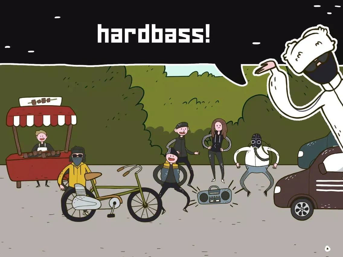 Tangkapan layar Life of Boris: Super Slav iPad 