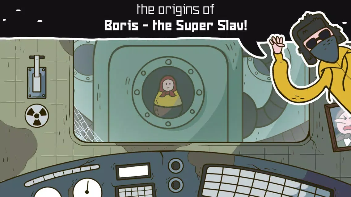 Tangkapan layar Life of Boris: Super Slav