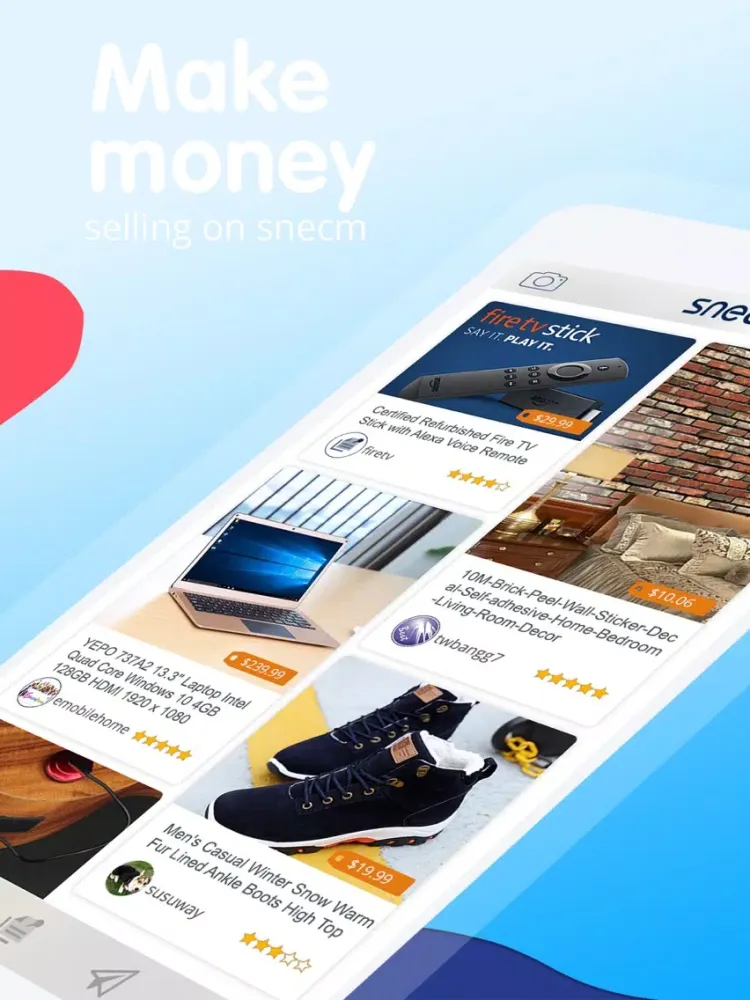 Snecm: Buy, Sell & Save Daily iPad  Screenshots