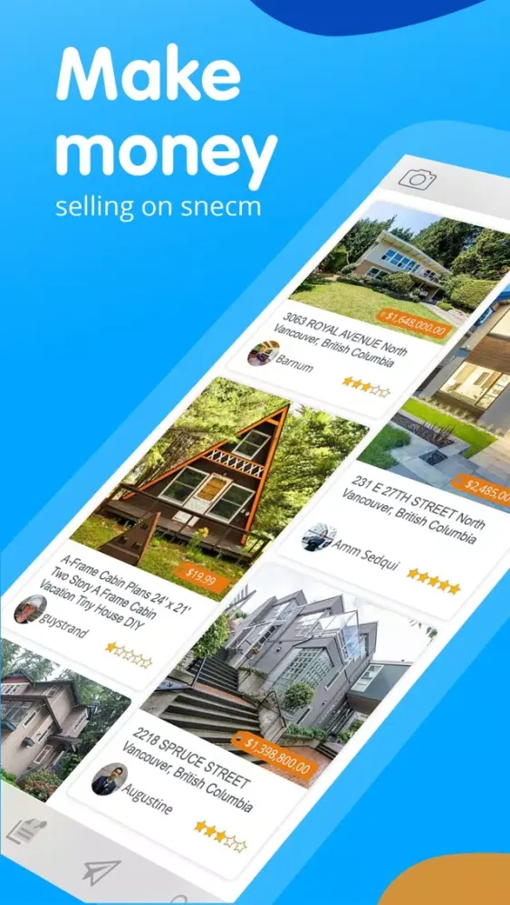 Snecm: Buy, Sell & Save Daily Screenshots