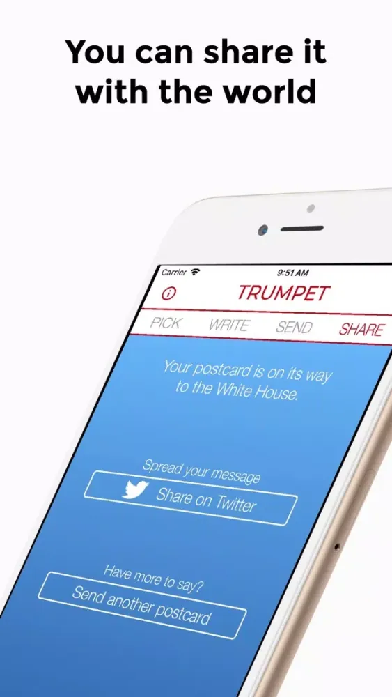 Скриншоты Trumpet: Postcards to POTUS